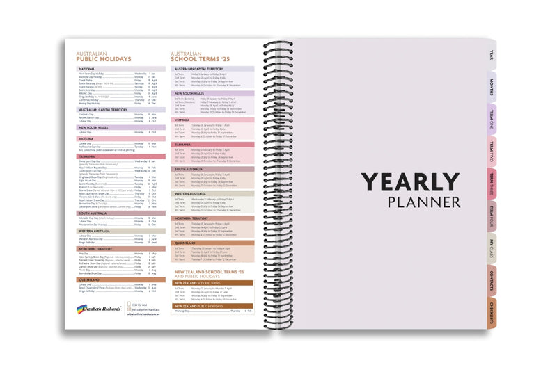 Elizabeth Richards Teacher Planner 2025